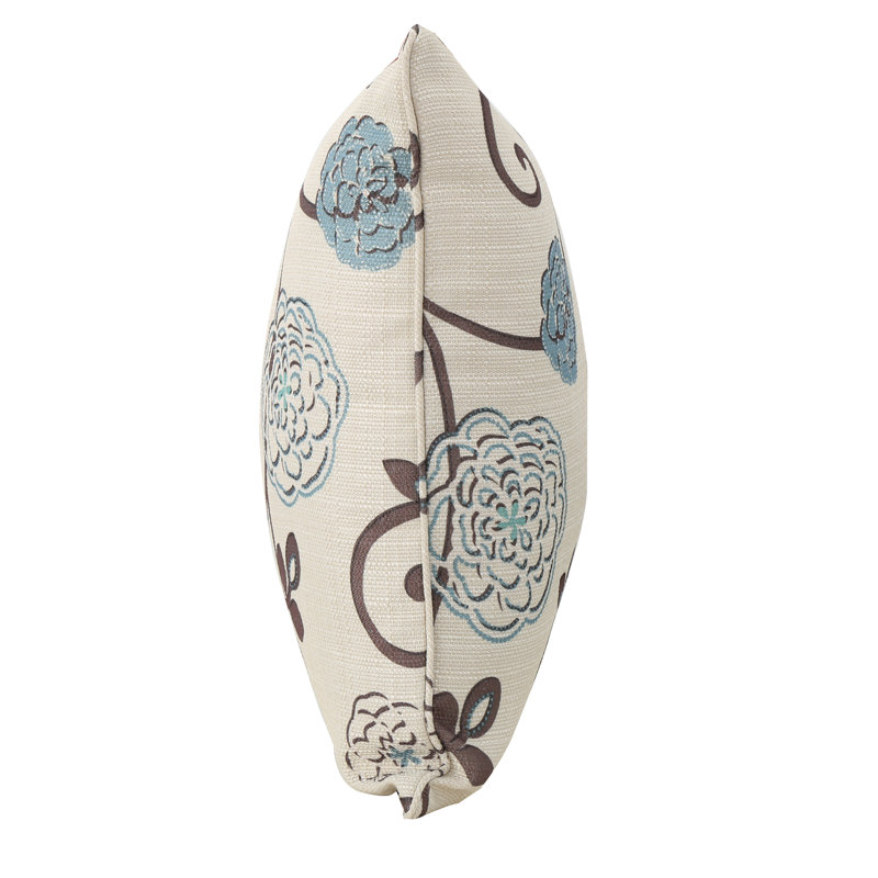 Winston Porter Rydel Floral Throw Pillow & Reviews Wayfair